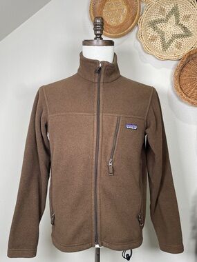 Vintage 2000's Patagonia Synchilla 25095 Brown Fleece Jacket Unisex Men's Size S